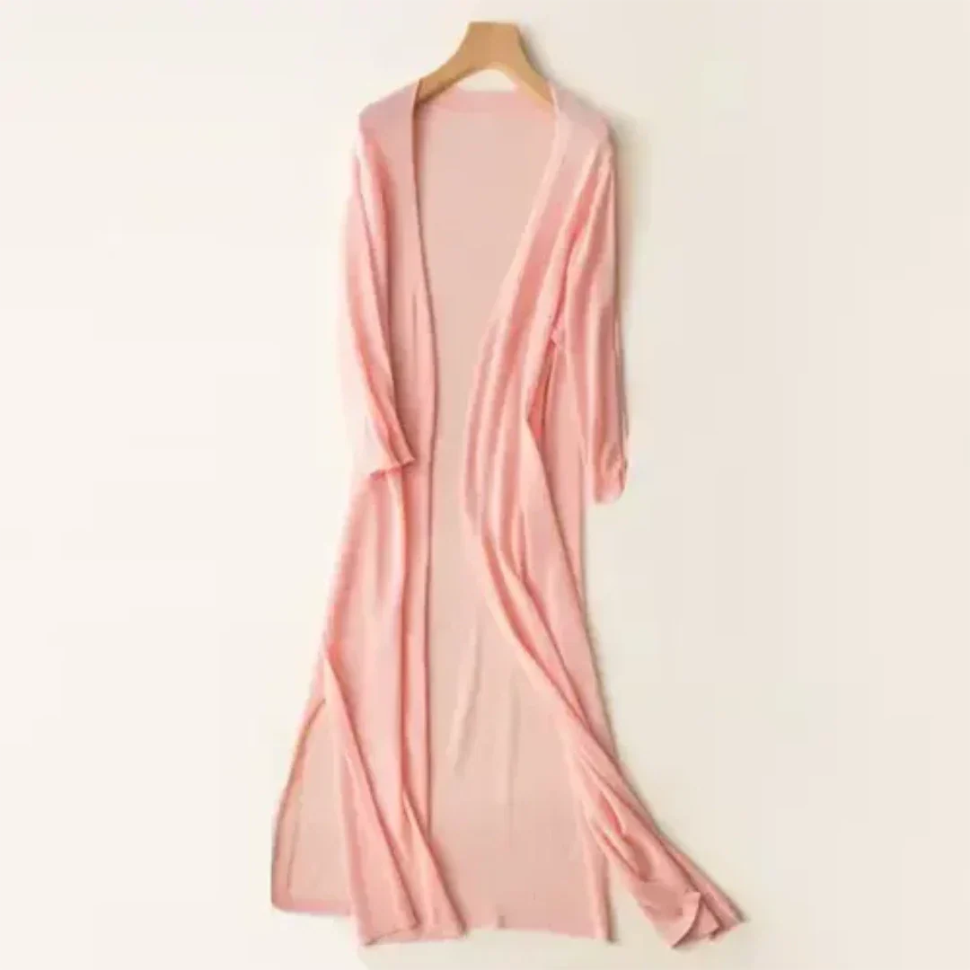 Inezimen | Women's Lightweight Long Modern Cardigan