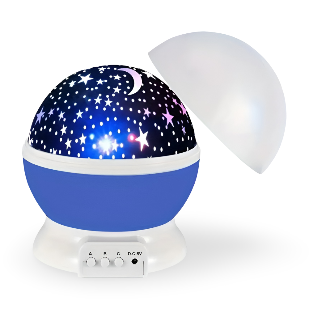 Vitala - Lampada Notturna Proiettore di Stelle con Design Rotante del Cielo