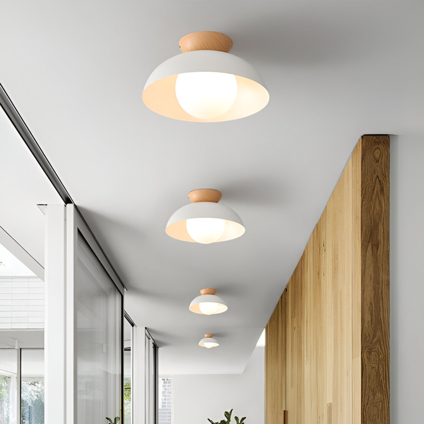 Cirella - Lampada a Soffitto LED Minimalista in Stile Nordico