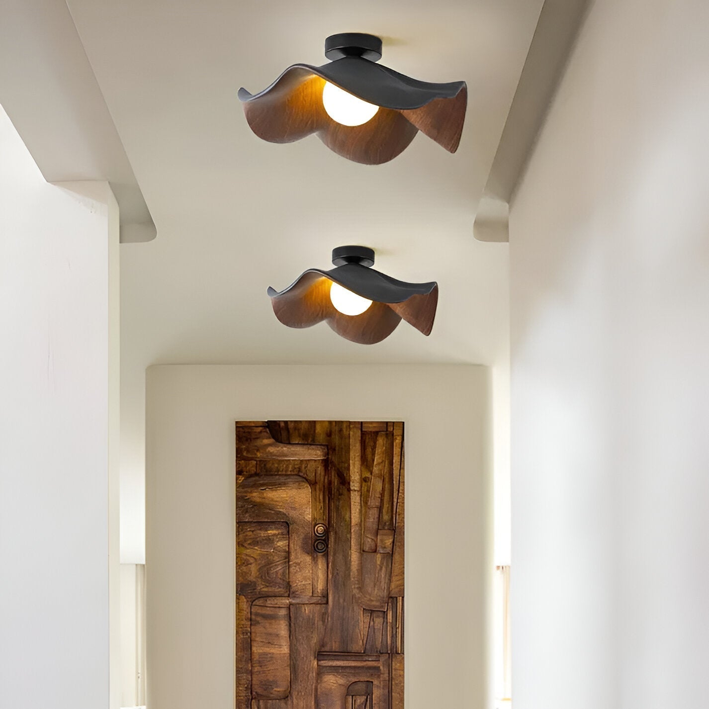 Caelene - Plafoniera LED a Fiore in Stile Nordic