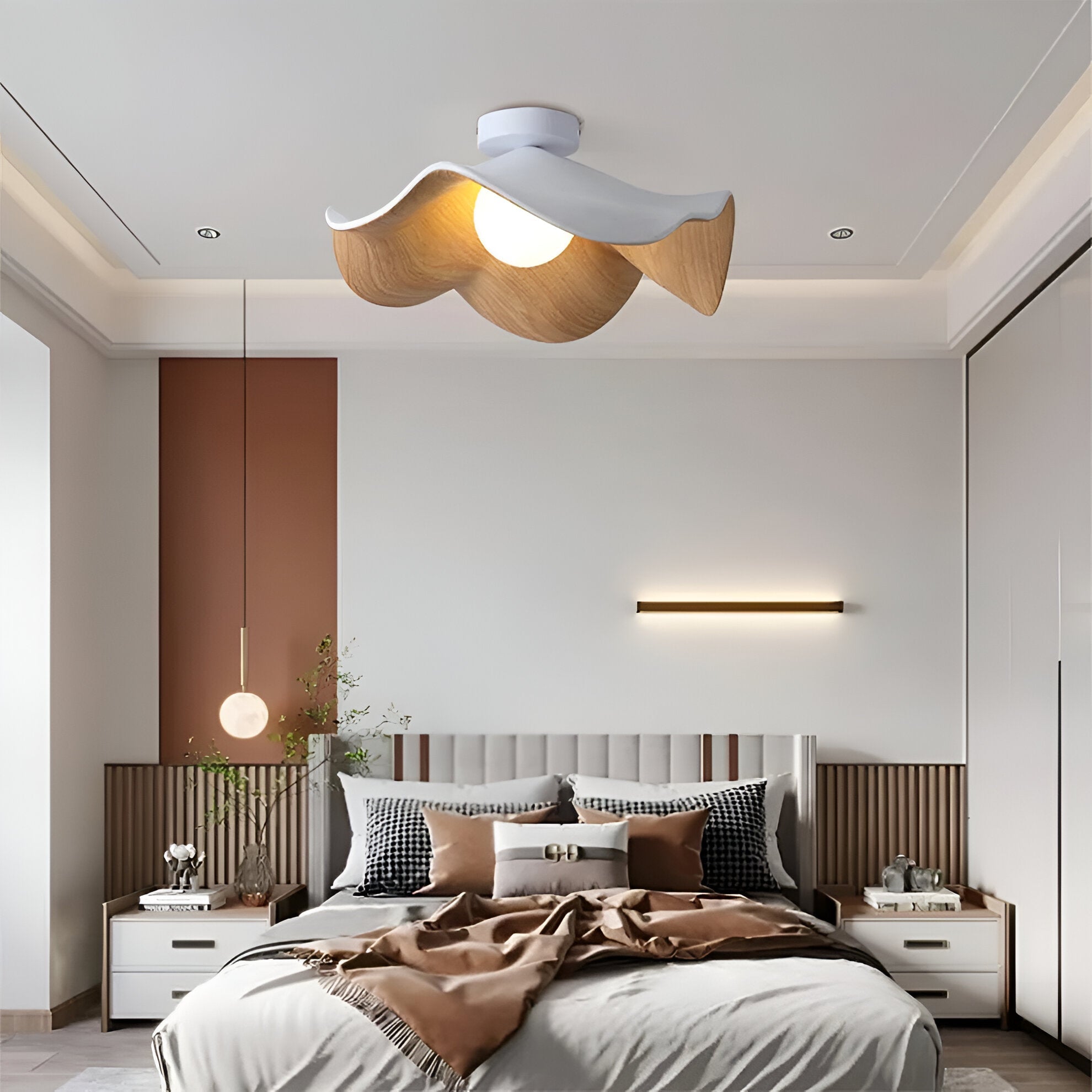 Caelene - Plafoniera LED a Fiore in Stile Nordic