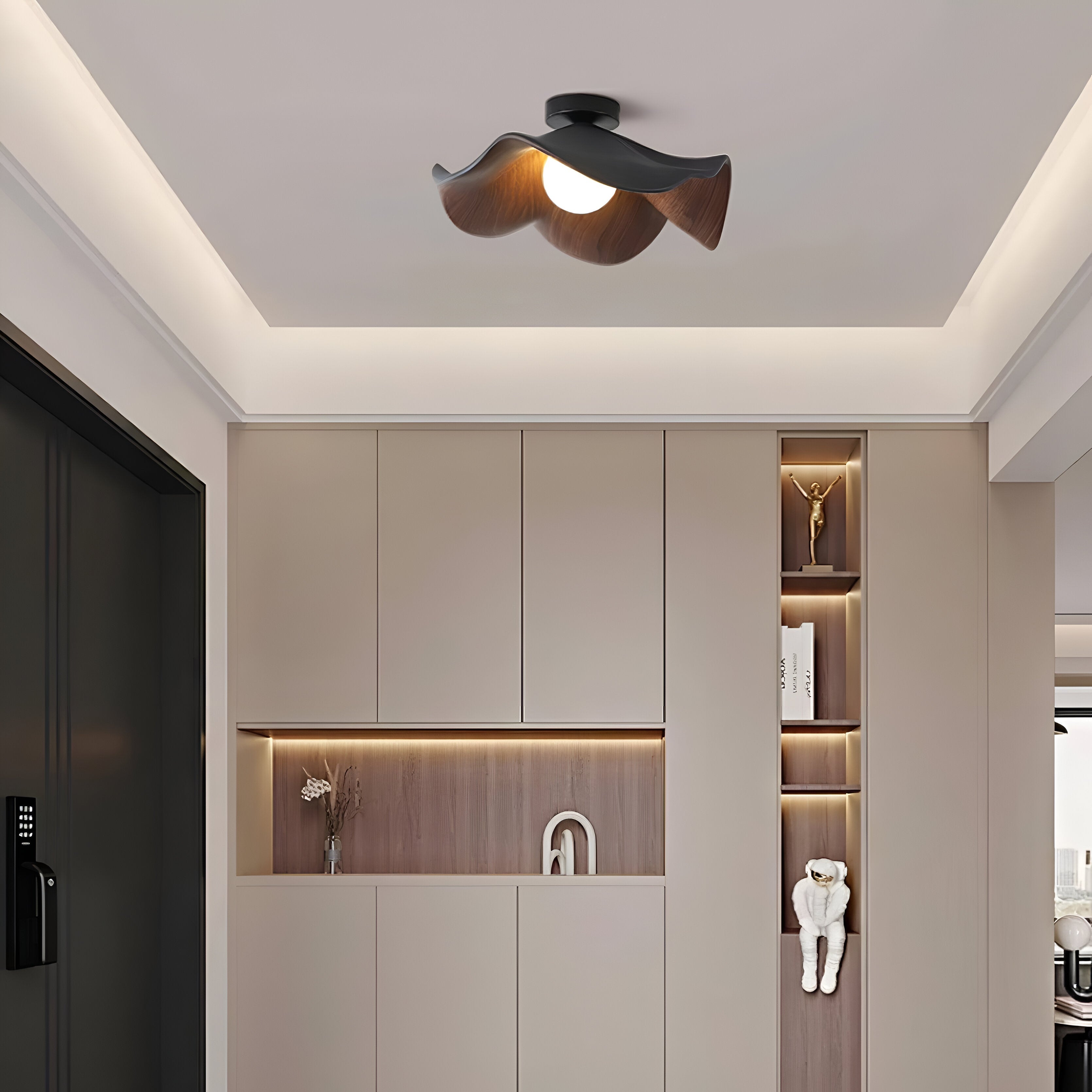 Caelene - Plafoniera LED a Fiore in Stile Nordic