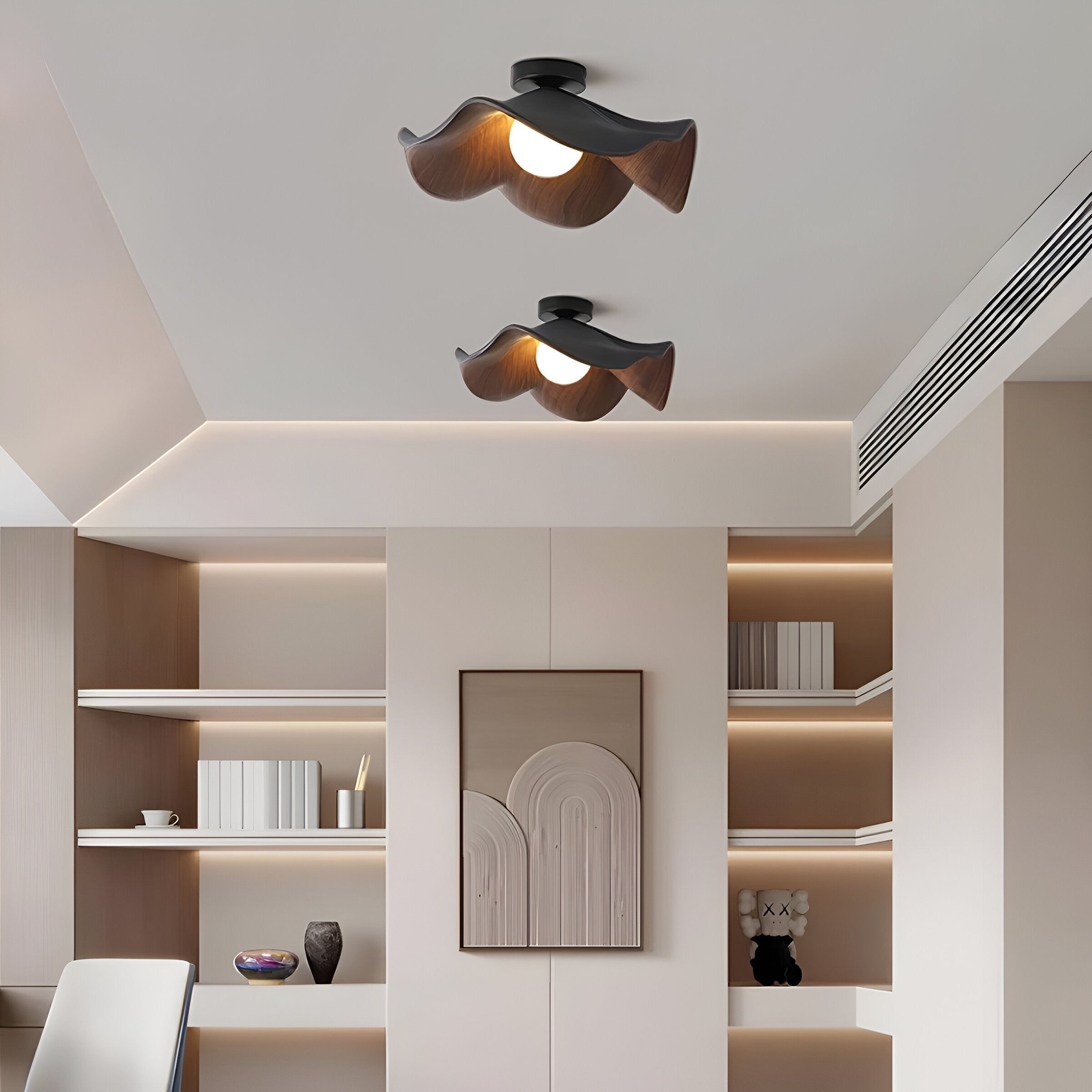 Caelene - Plafoniera LED a Fiore in Stile Nordic