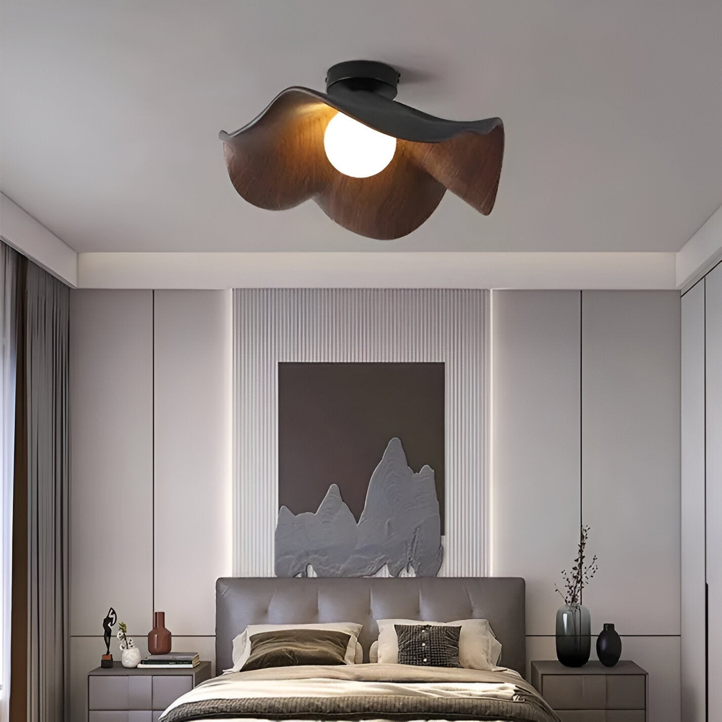 Caelene - Plafoniera LED a Fiore in Stile Nordic