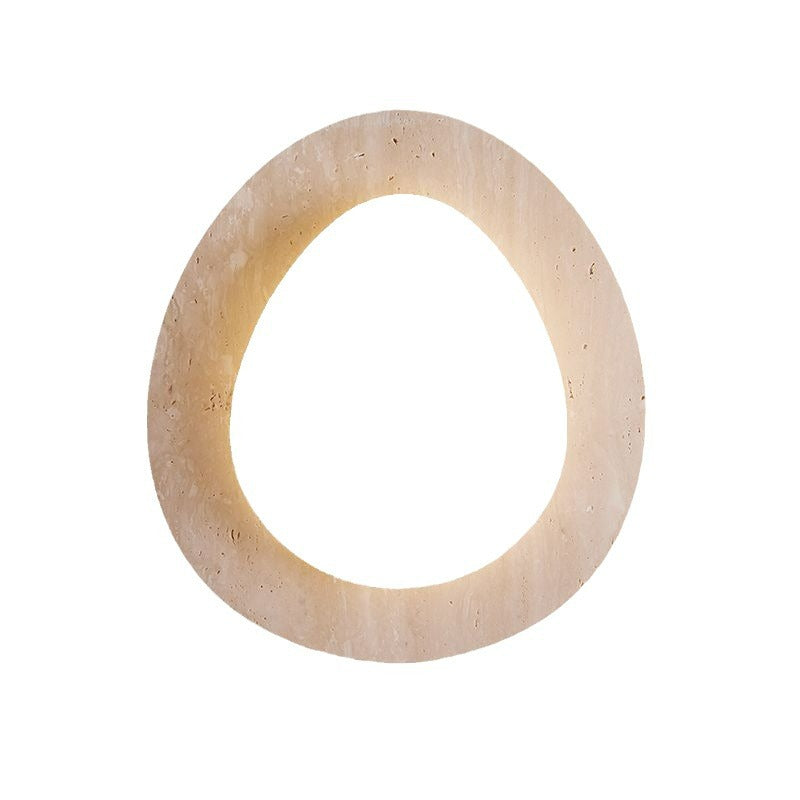 Calla - LED Soffitto Lamp in Cream Travertine