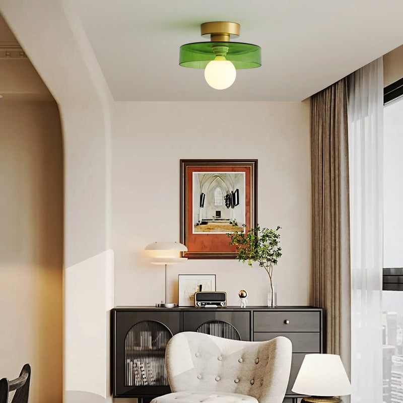 Velastra - Lampada da soffitto in stile Bauhaus di ispirazione francese