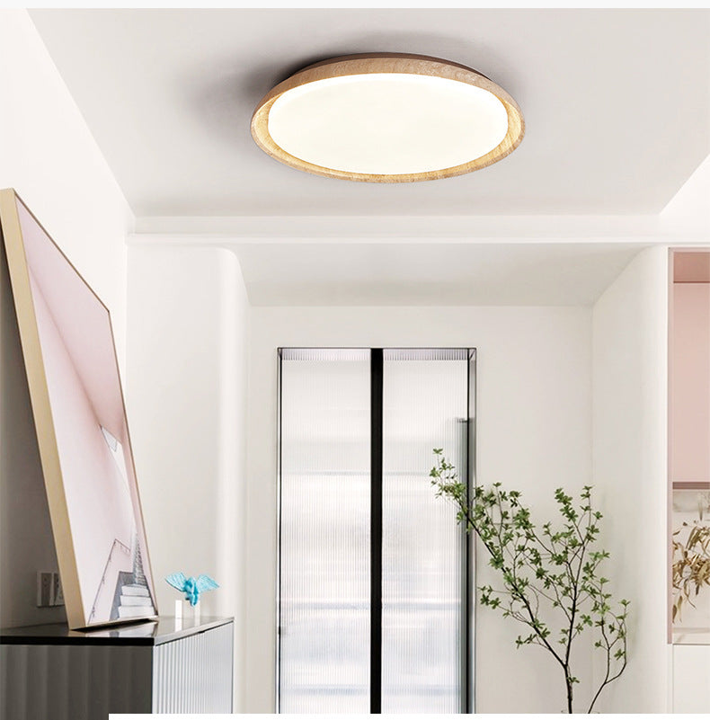 Palora - LED Ceiling Lamp in Wabi Sabi Travertine