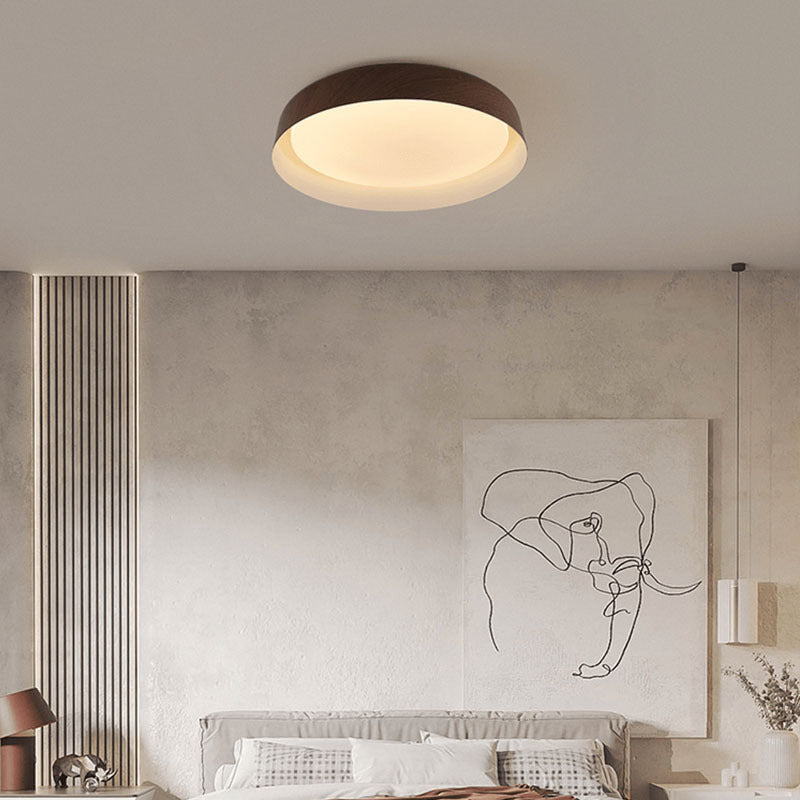 Virelia - Lampada a Soffitto LED in Stile Houtlook Wabi Sabi