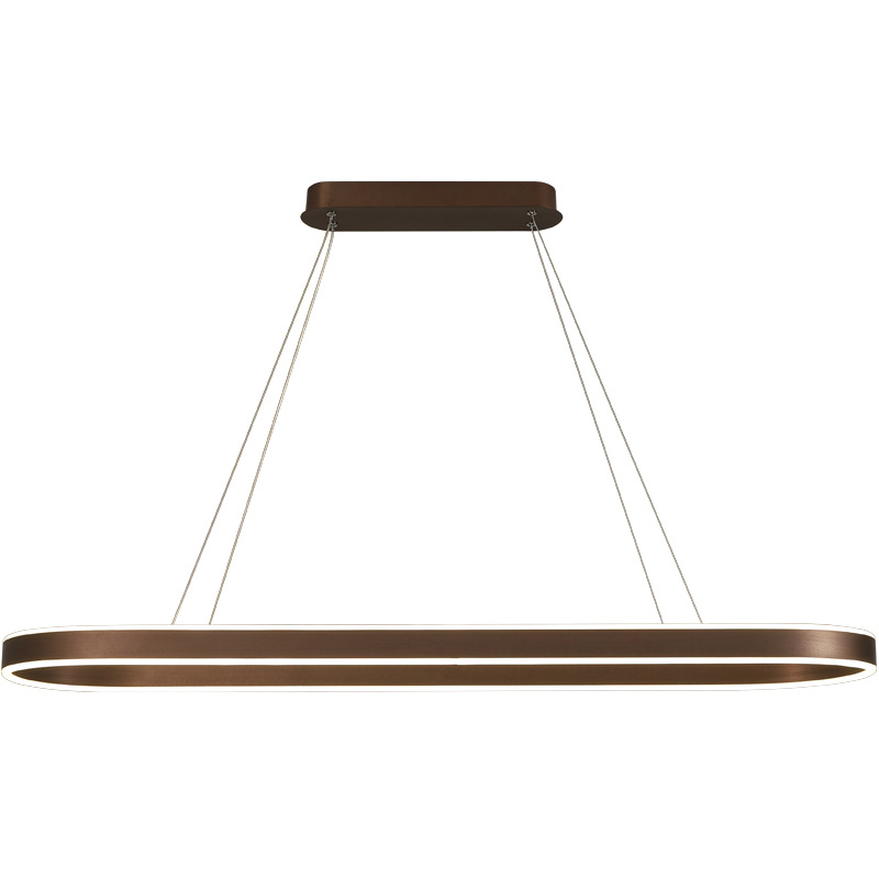 Tressa - Lampada a Sospensione per Cucina in Oro Rosa