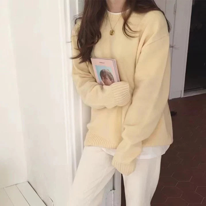 Barbil | Women's Modern Oversized Long Sleeve Sweater