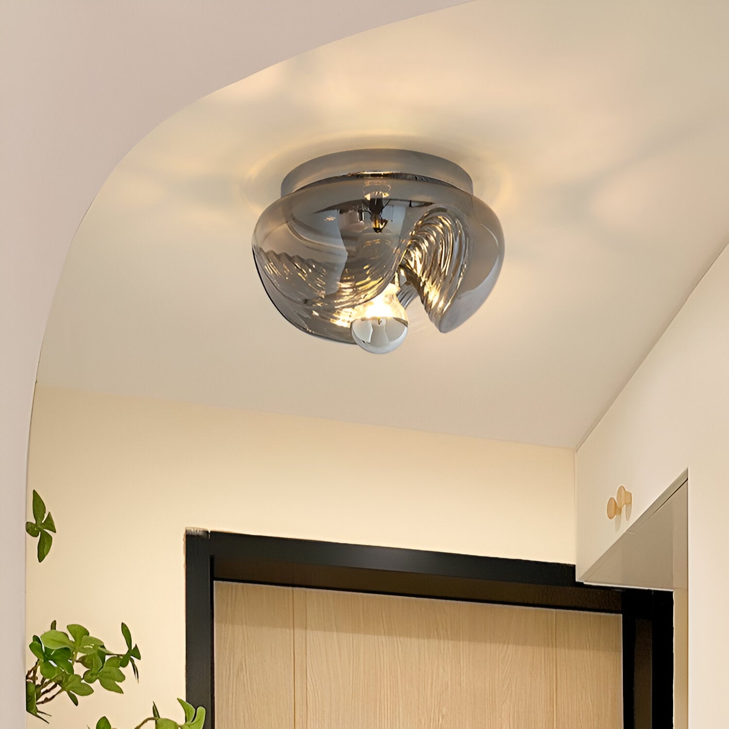 Vireon - Lampada da soffitto in stile medievale Bauhaus, design vintage francese