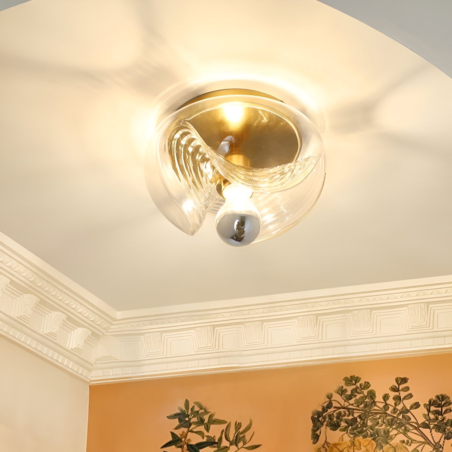 Vireon - Lampada da soffitto in stile medievale Bauhaus, design vintage francese