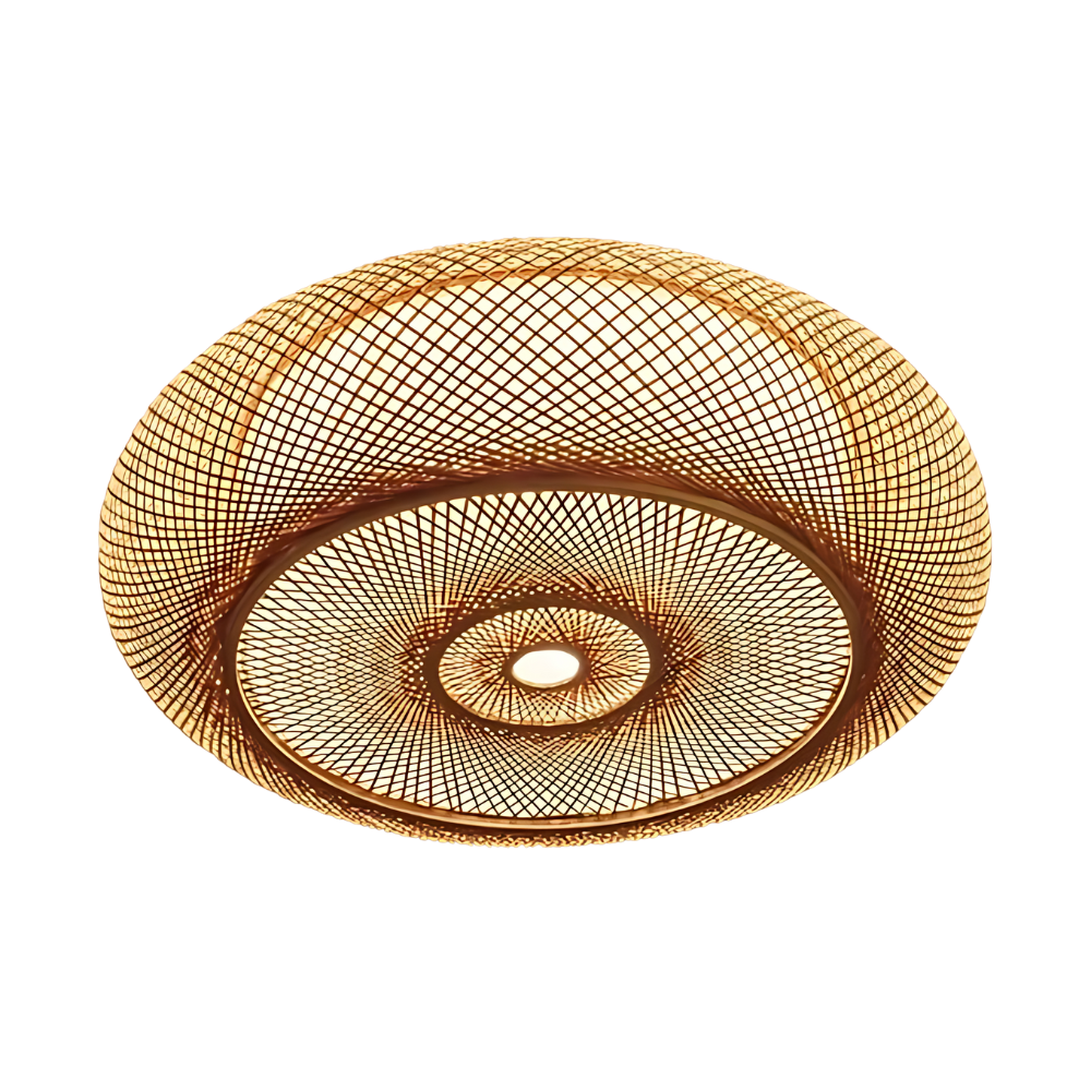 Maelira - Lampada a soffitto in bambù naturale