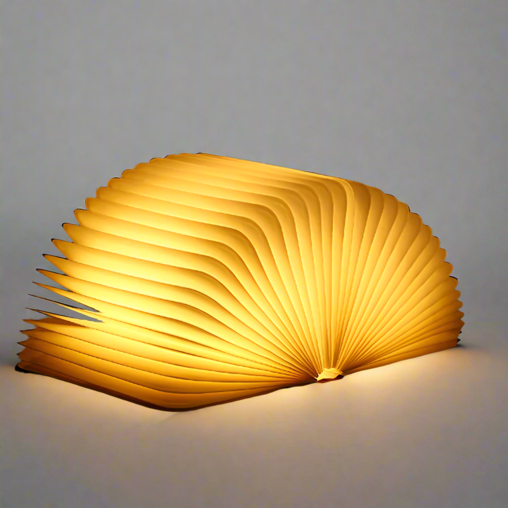 Xandis - Lampada LED da Tavolo a Forma di Libro