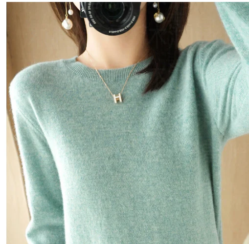 Agneser | Women's Round Neck Sweater for Winter
