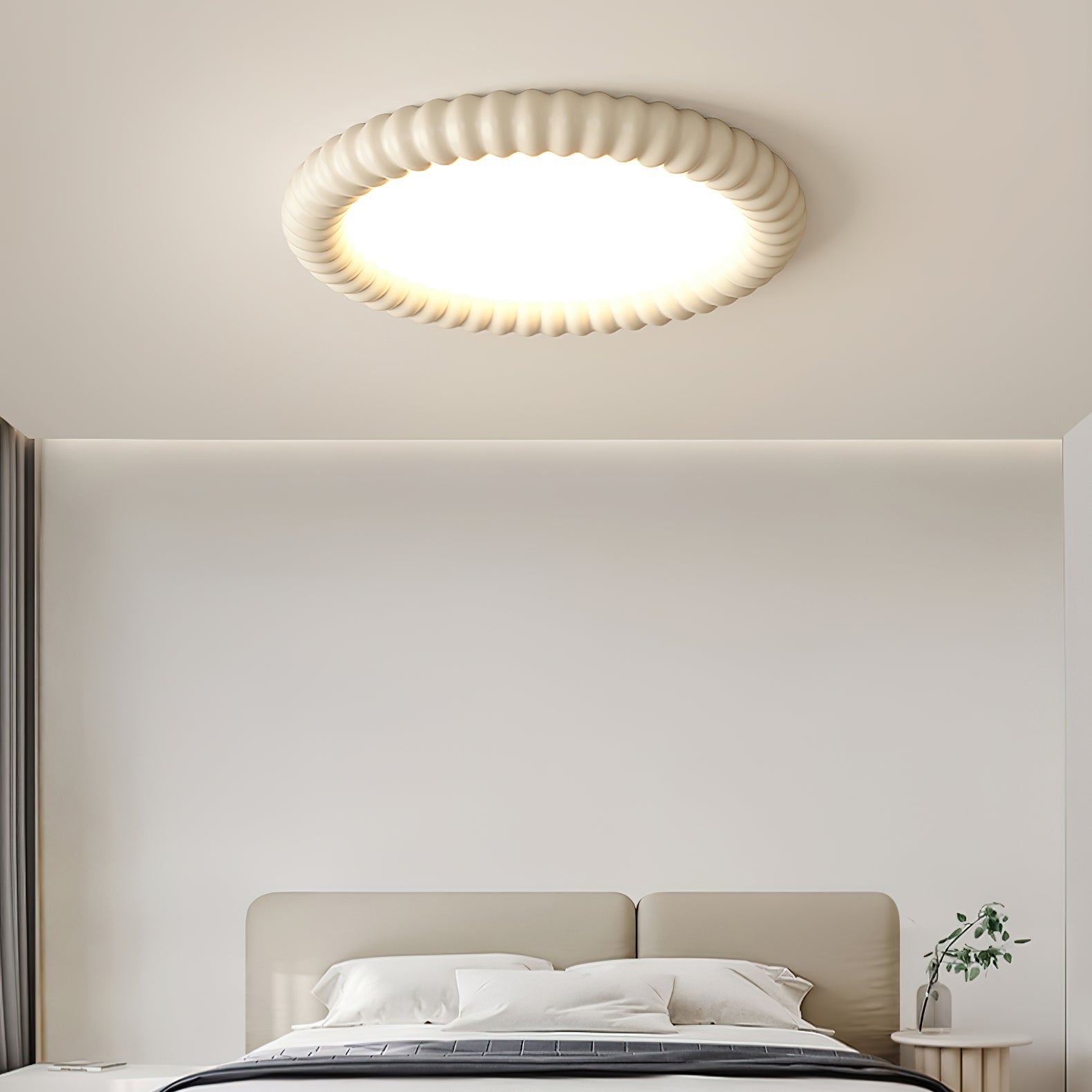 Aetheria - Lampada da soffitto moderna con design fluido