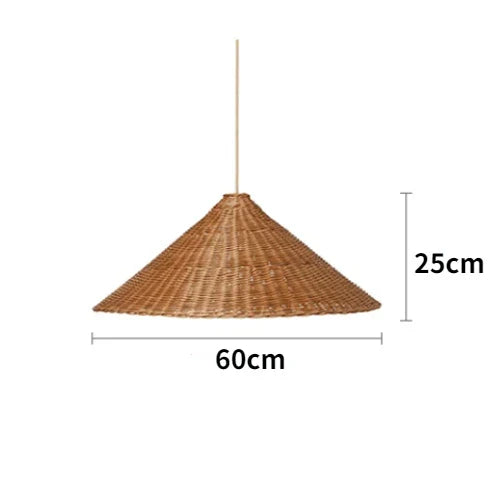 Aurethia - Lampada a sospensione LED in bambù dallo stile scandinavo