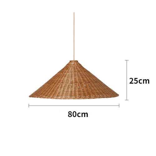 Aurethia - Lampada a sospensione LED in bambù dallo stile scandinavo