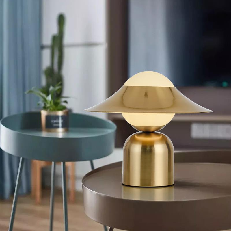 Verena - Modern Golden LED Table Lamp