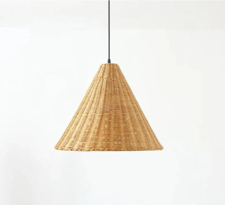Aurethia - Lampada a sospensione LED in bambù dallo stile scandinavo