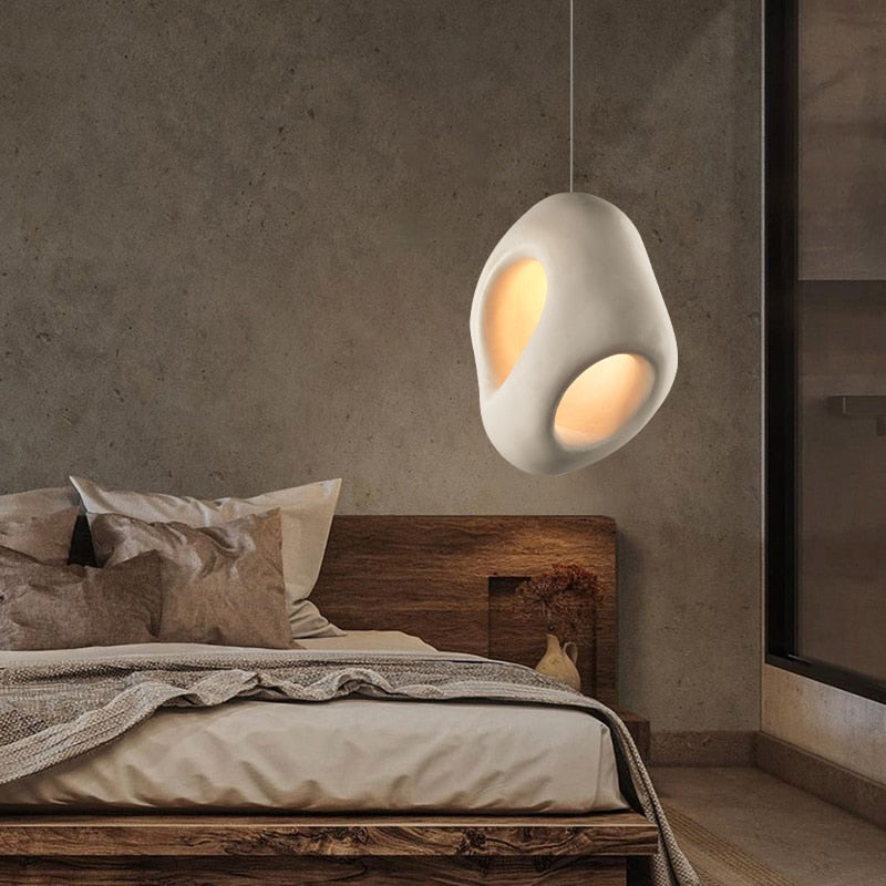Thalira - Lampada a Sospensione LED Moderna in Stile Wabi Sabi