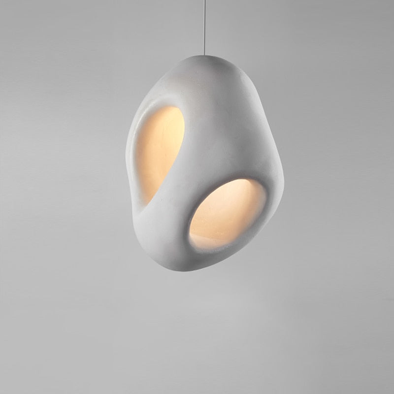 Thalira - Lampada a Sospensione LED Moderna in Stile Wabi Sabi