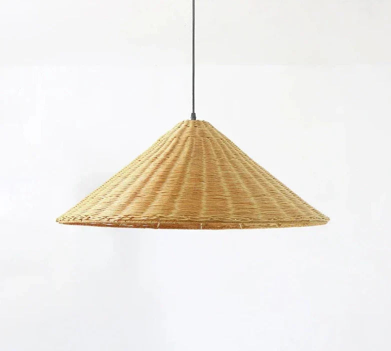 Aurethia - Lampada a sospensione LED in bambù dallo stile scandinavo