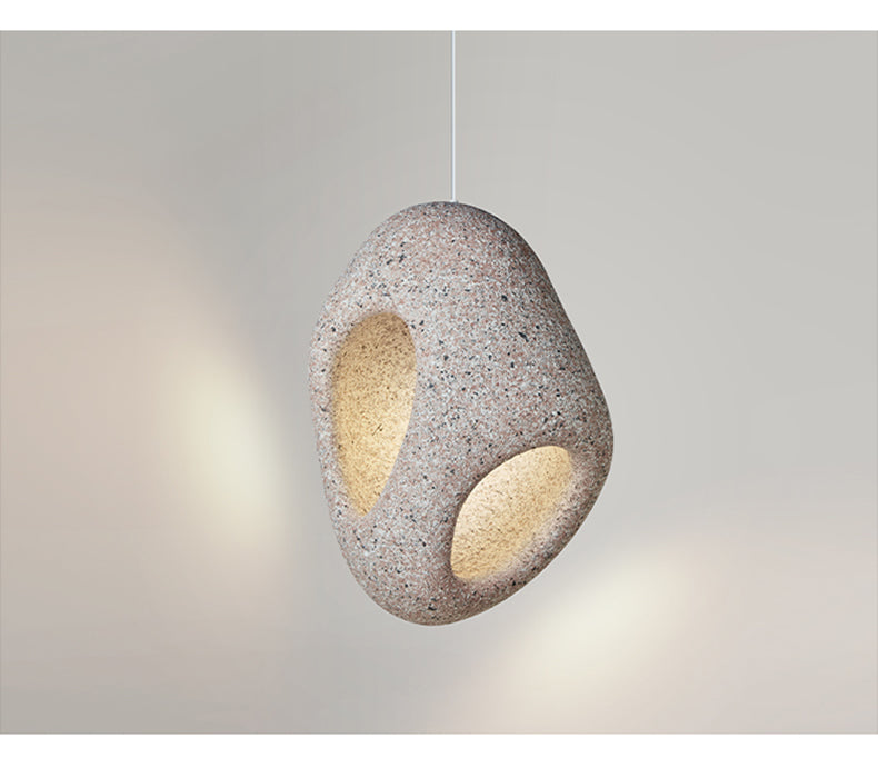 Thalira - Lampada a Sospensione LED Moderna in Stile Wabi Sabi