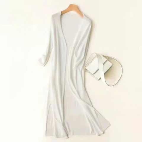 Women's Long Sleeve Open Front Cardigan