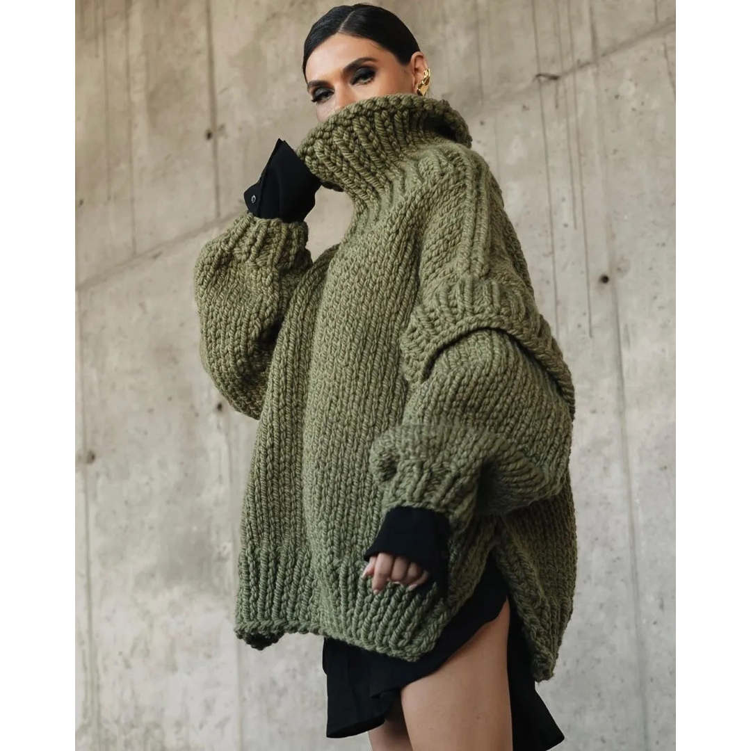 Erenabaji | Women's Cozy Oversized Knit Sweater | Guaranteed Warmth