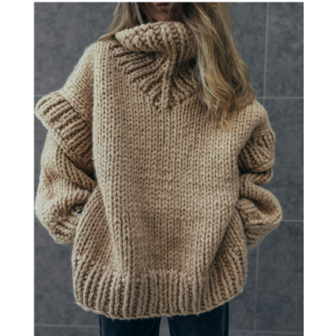 Erenabaji | Women's Cozy Oversized Knit Sweater | Guaranteed Warmth