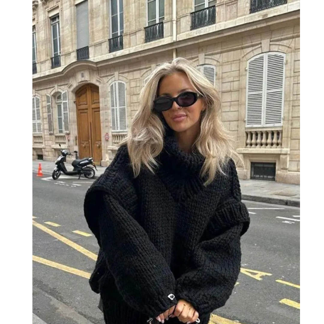 Erenabaji | Women's Cozy Oversized Knit Sweater | Guaranteed Warmth