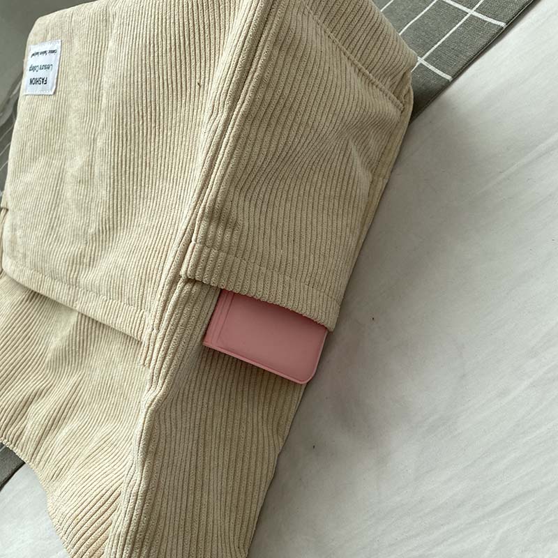 Women's Casual Multi-Pocket Shoulder Bag with Adjustable Strap