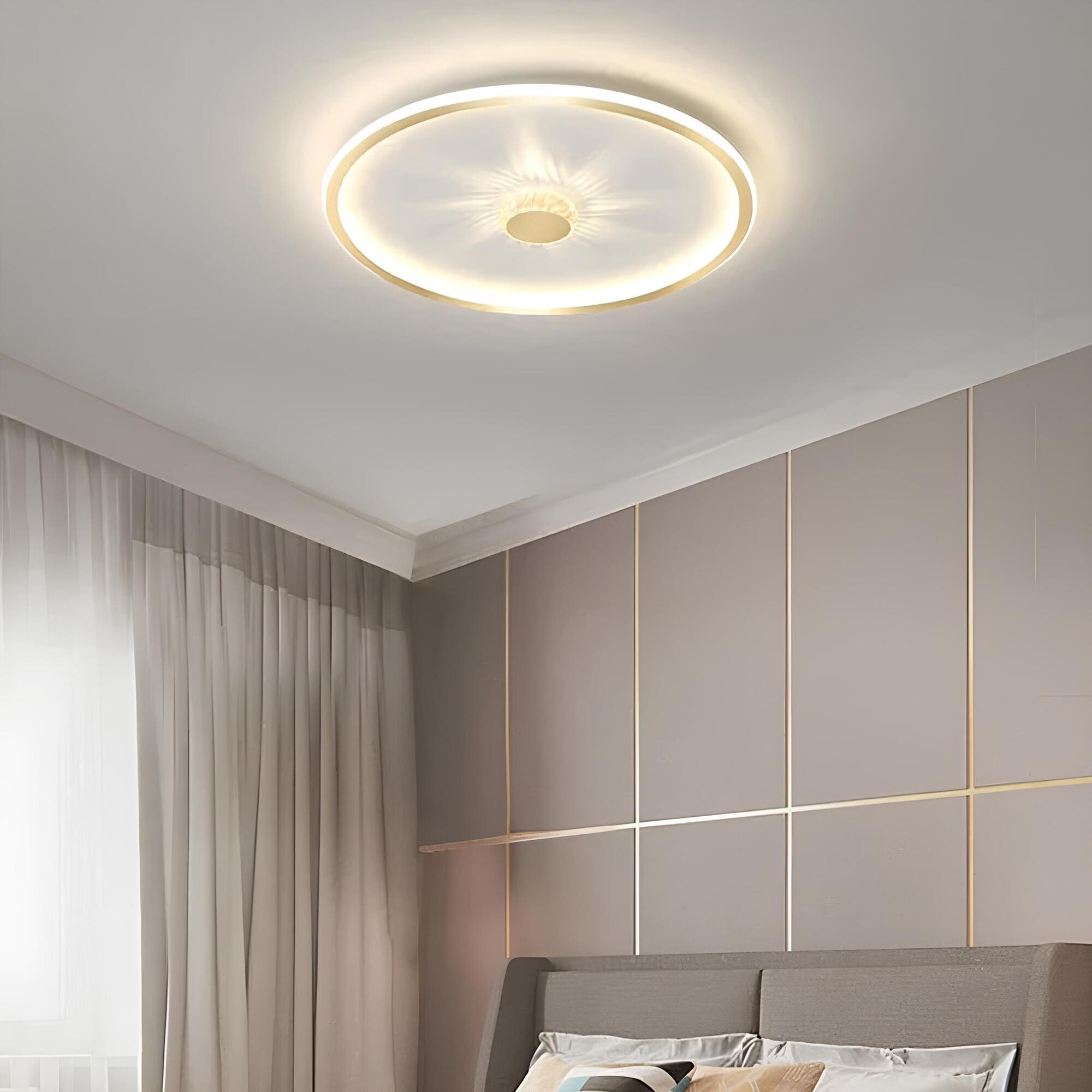 Glyra - Lampada da soffitto moderna con dimmer