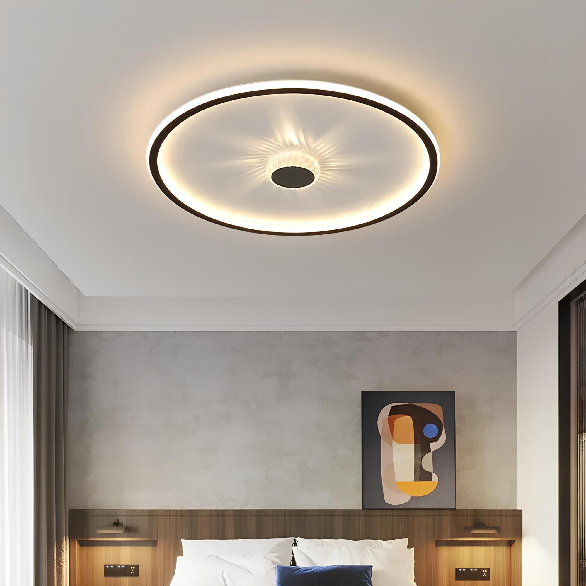 Glyra - Lampada da soffitto moderna con dimmer