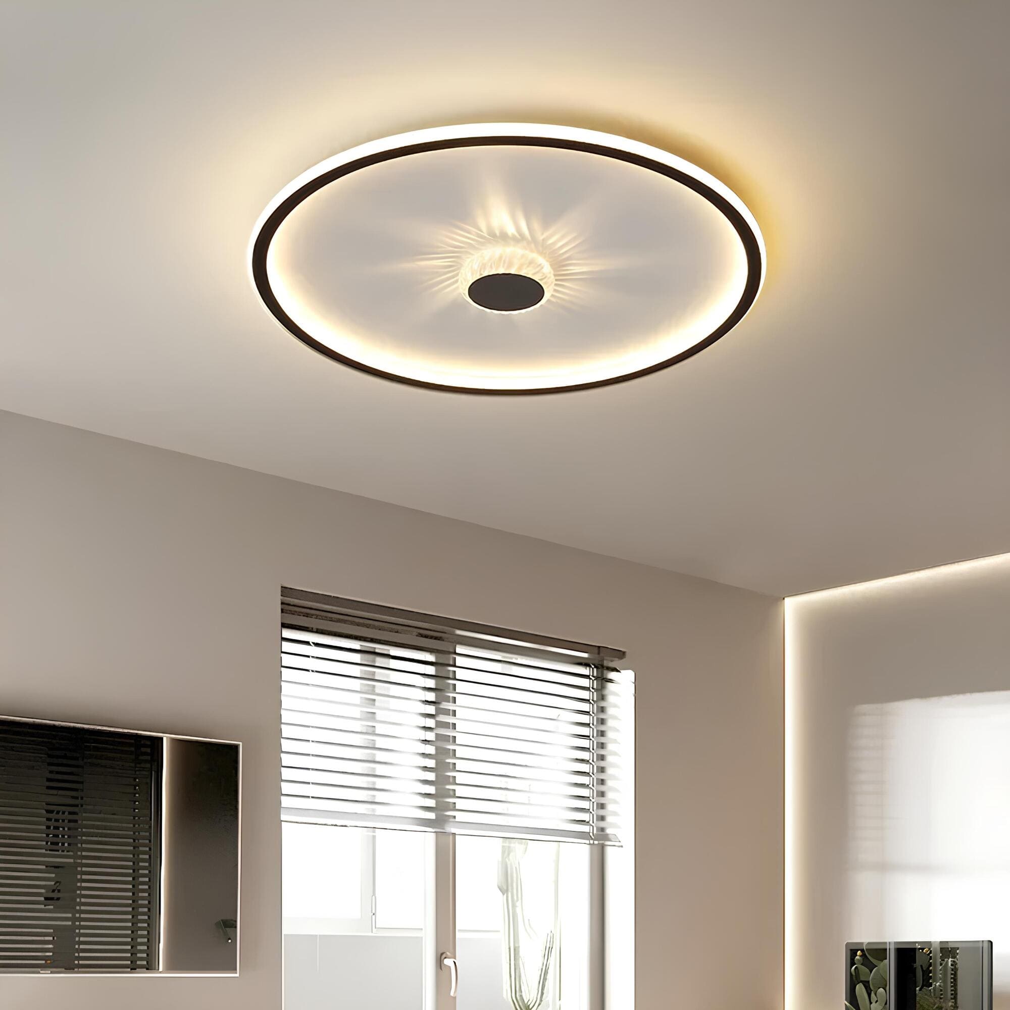 Glyra - Lampada da soffitto moderna con dimmer