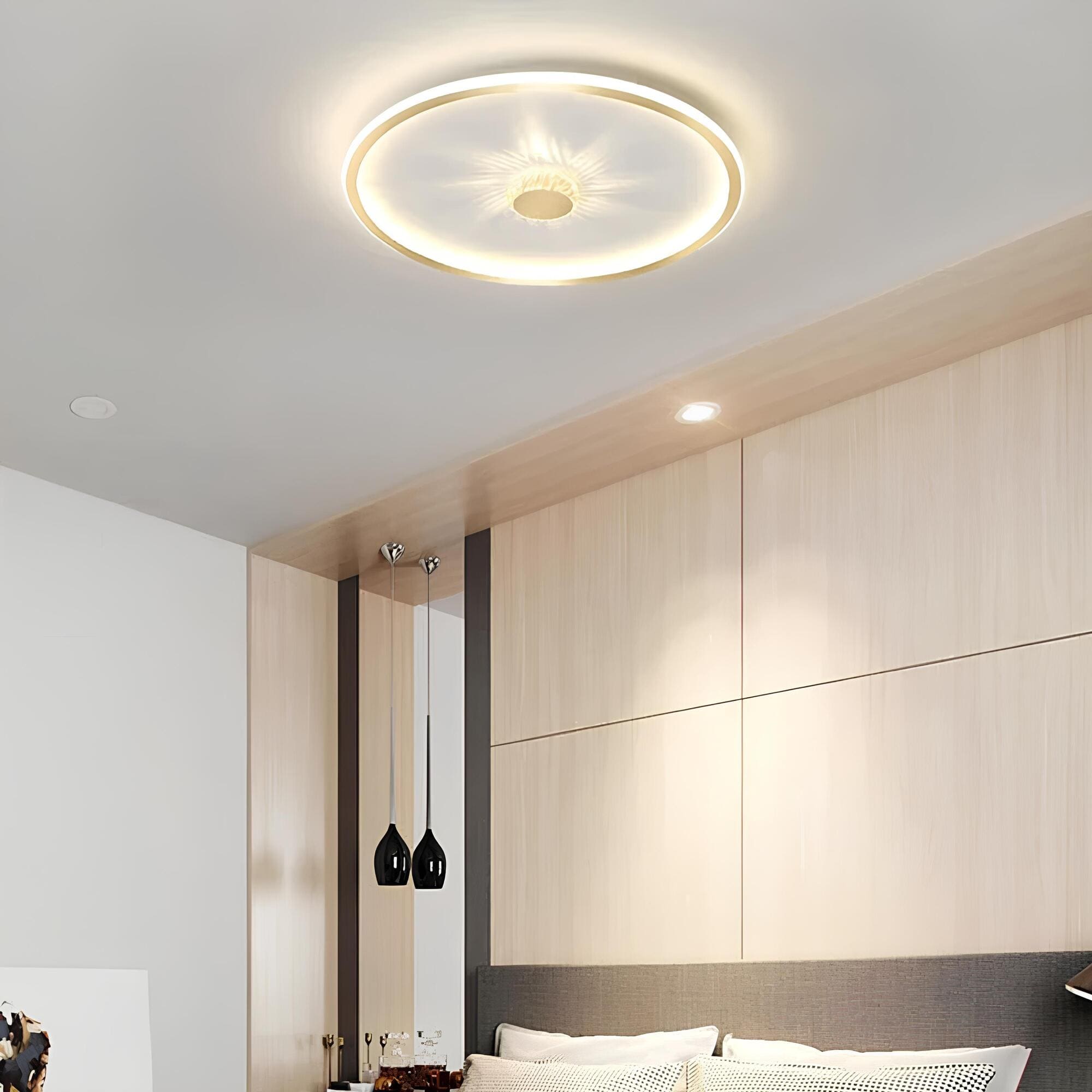 Glyra - Lampada da soffitto moderna con dimmer