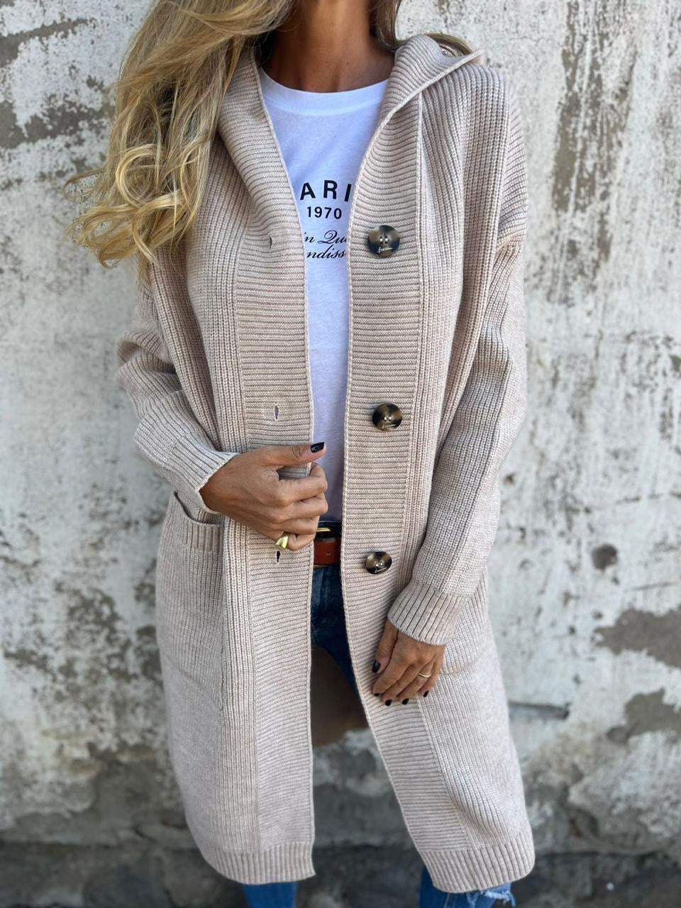 Elegant Women's Knit Cardigan