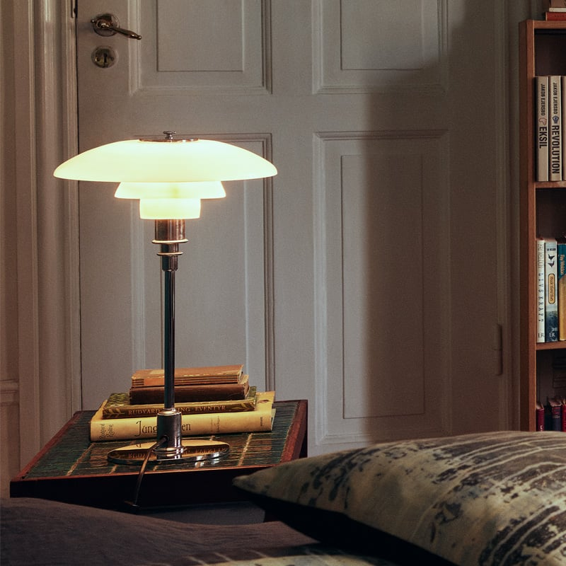 Aleria - Retro Design Glass Table Lamp