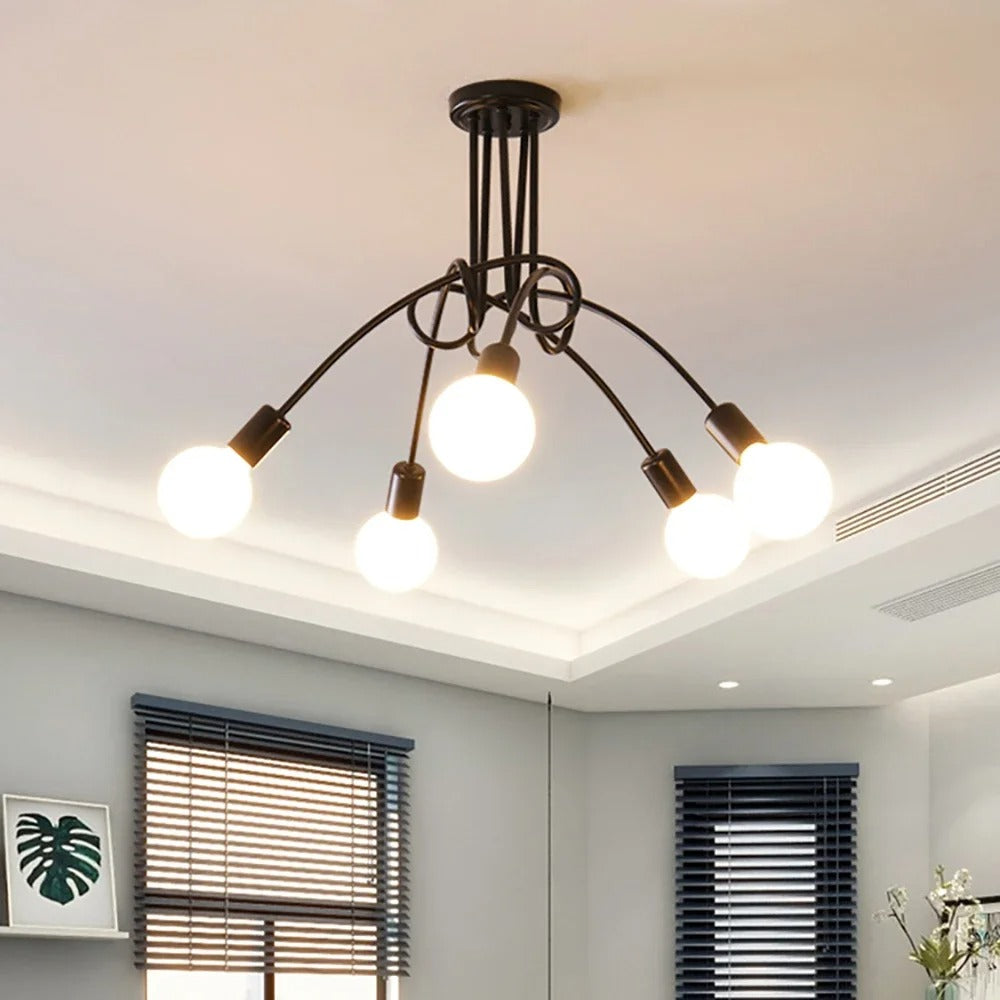 Aventra - Lampada a Soffitto LED Vintage con Design Retrò