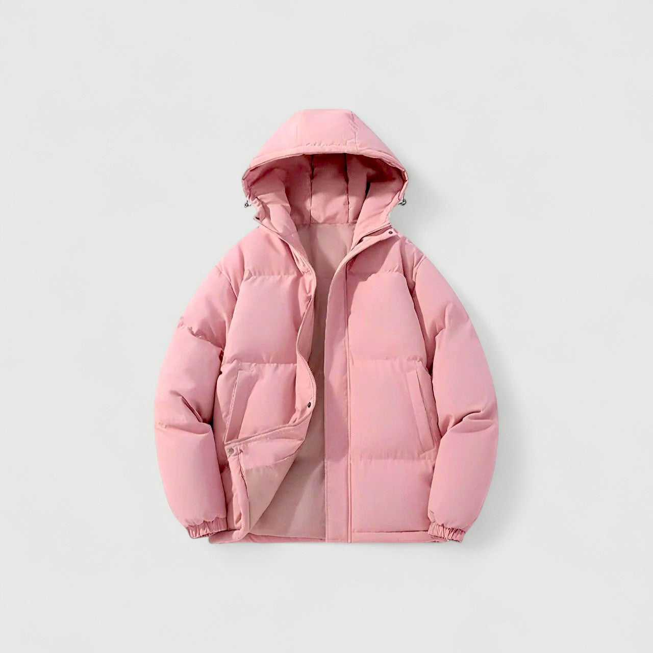 Quilted Insulated Hooded Puffer Parka for Women